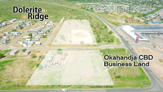 Dolerite ridge business land